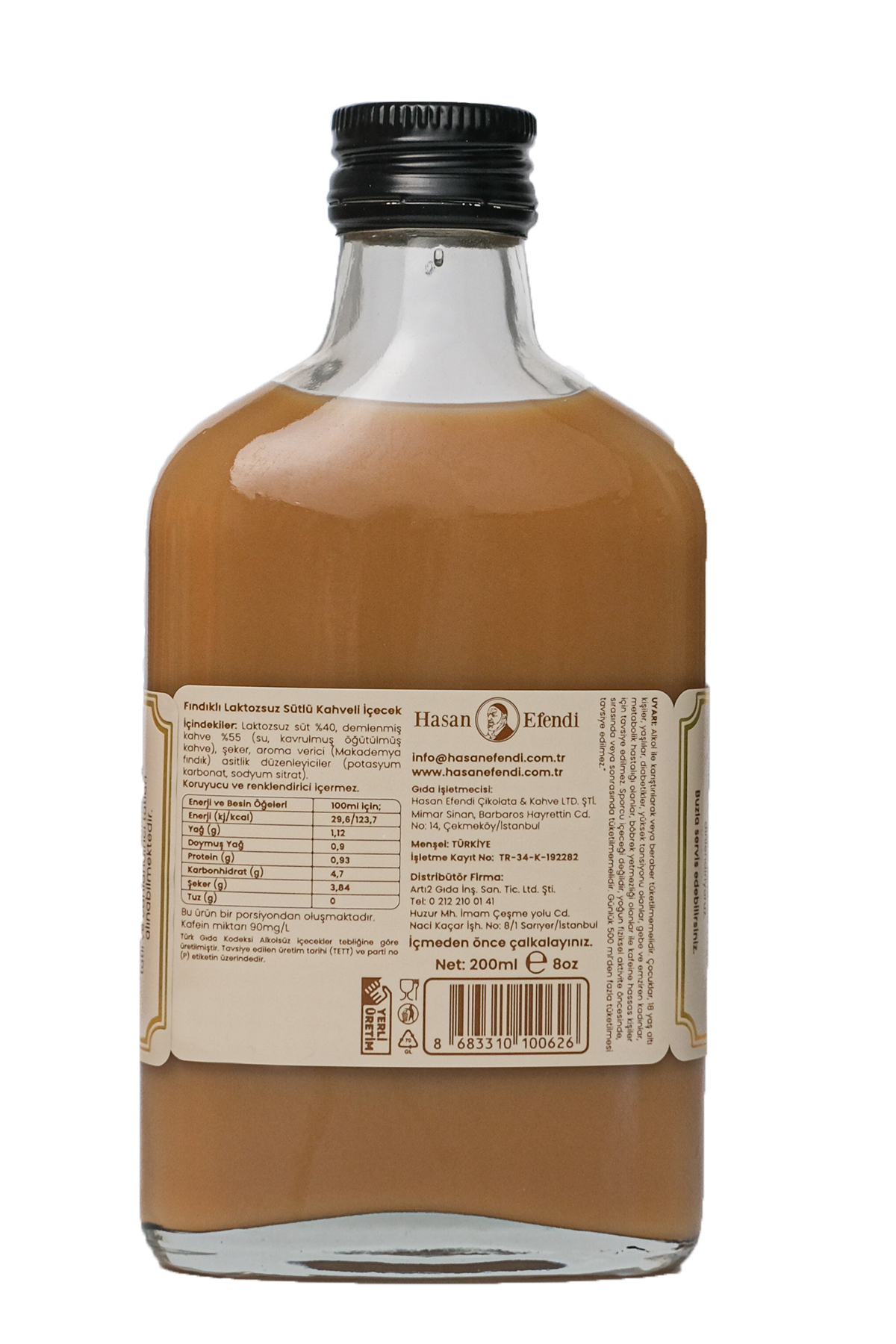 Cold Brew Coffee Hazelnut ( Findikli ) 190 Ml 
