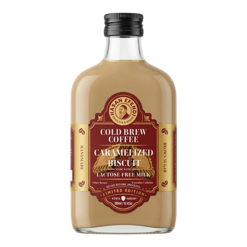 HASAN EFENDİ COLD BREW CARAMELİZED BİSCUİT COFFEE 190 ML