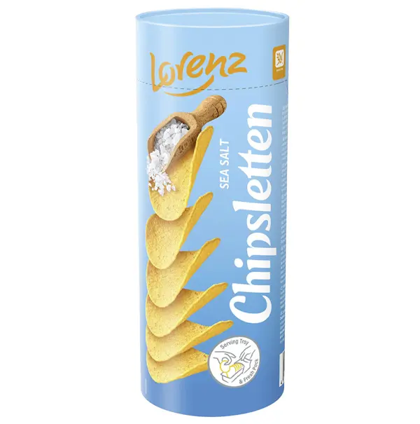 LORENZ SEA SALT CHIPSLETTEN 100 GR 