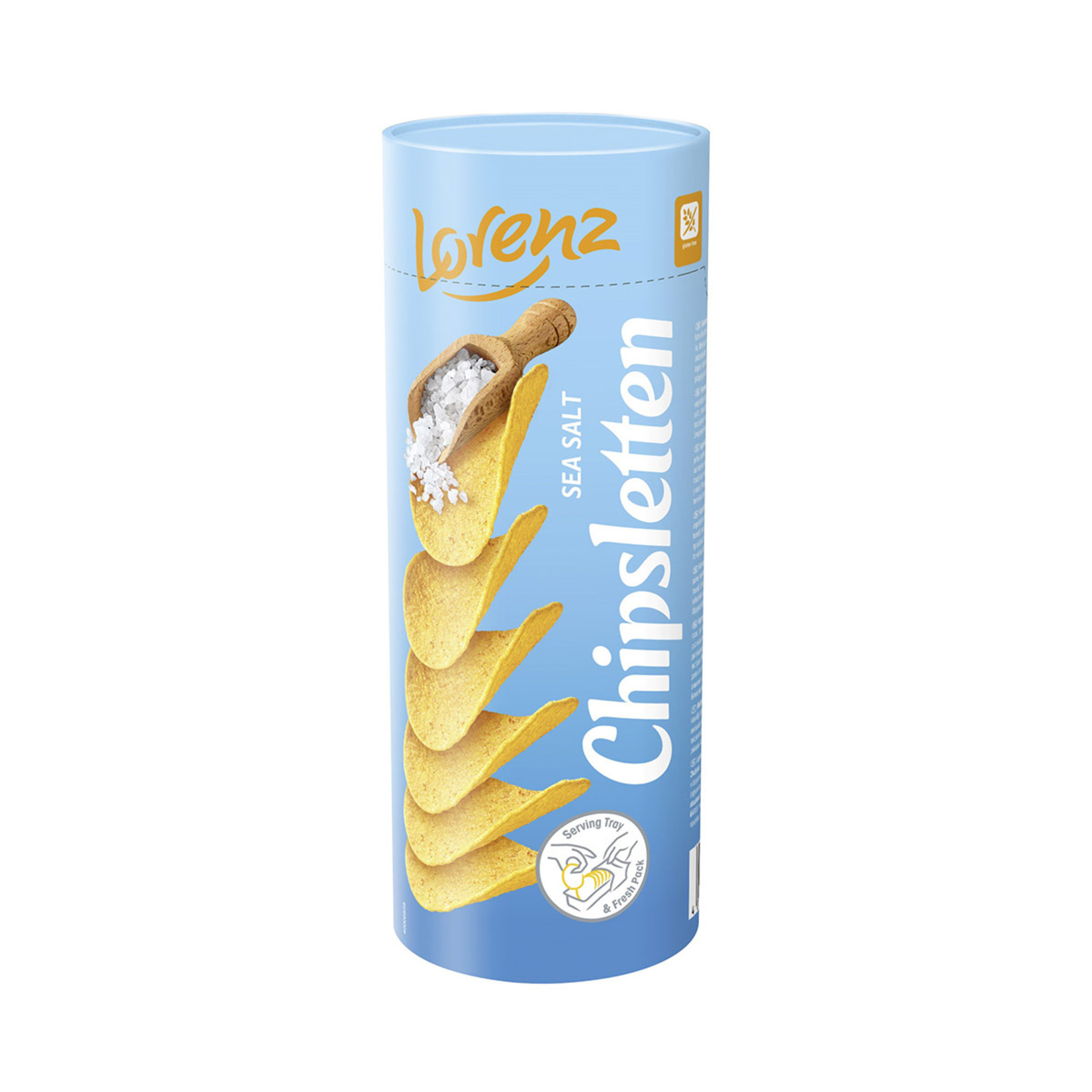 LORENZ SEA SALT CHIPSLETTEN 100 GR 