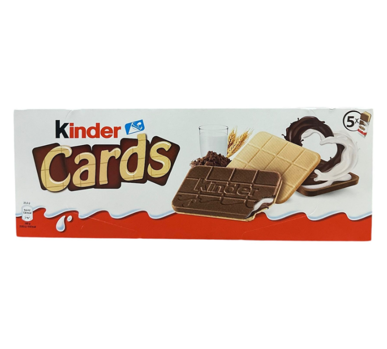 Kinder Cards 5’li 128 gr