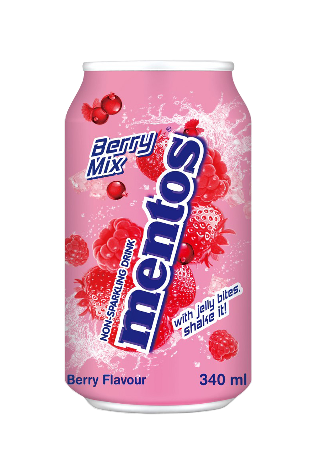 Mentos Non-Sparkling Drink Berry Mix 340 ml