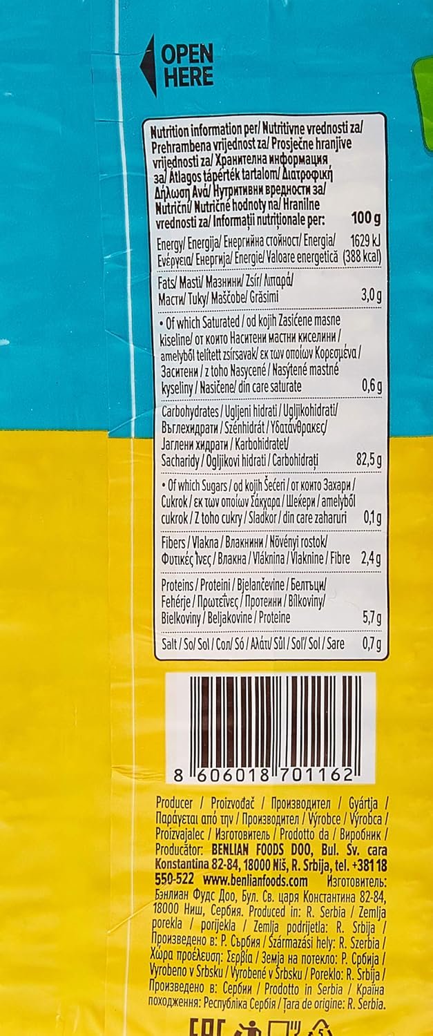 Benlian Rice Cakes Slim Flax & Sunflower 100 g