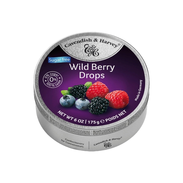 Cavendi̇sh & Harvey Wi̇ld Berry Drops (K.orman Meyveli̇) Şekersi̇z 175 Gr