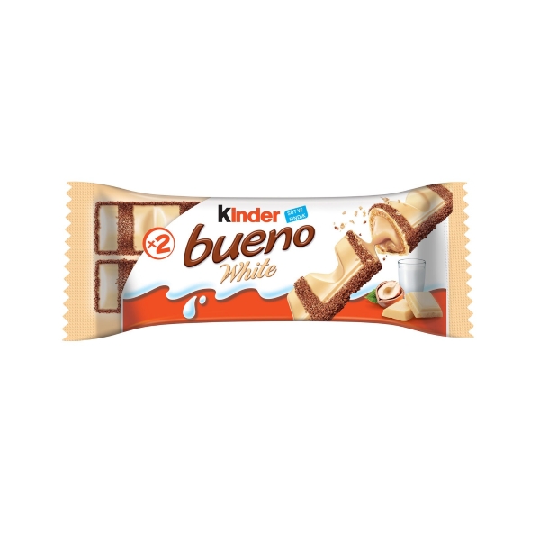 KİNDER BUENO WHİTE ÇİKOLATA T-2 39 GR 