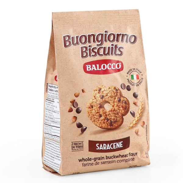 BALOCCO BUONGİORNO BİSCUİST SARACENE (TAM BUĞDAYLI) 350 GR 