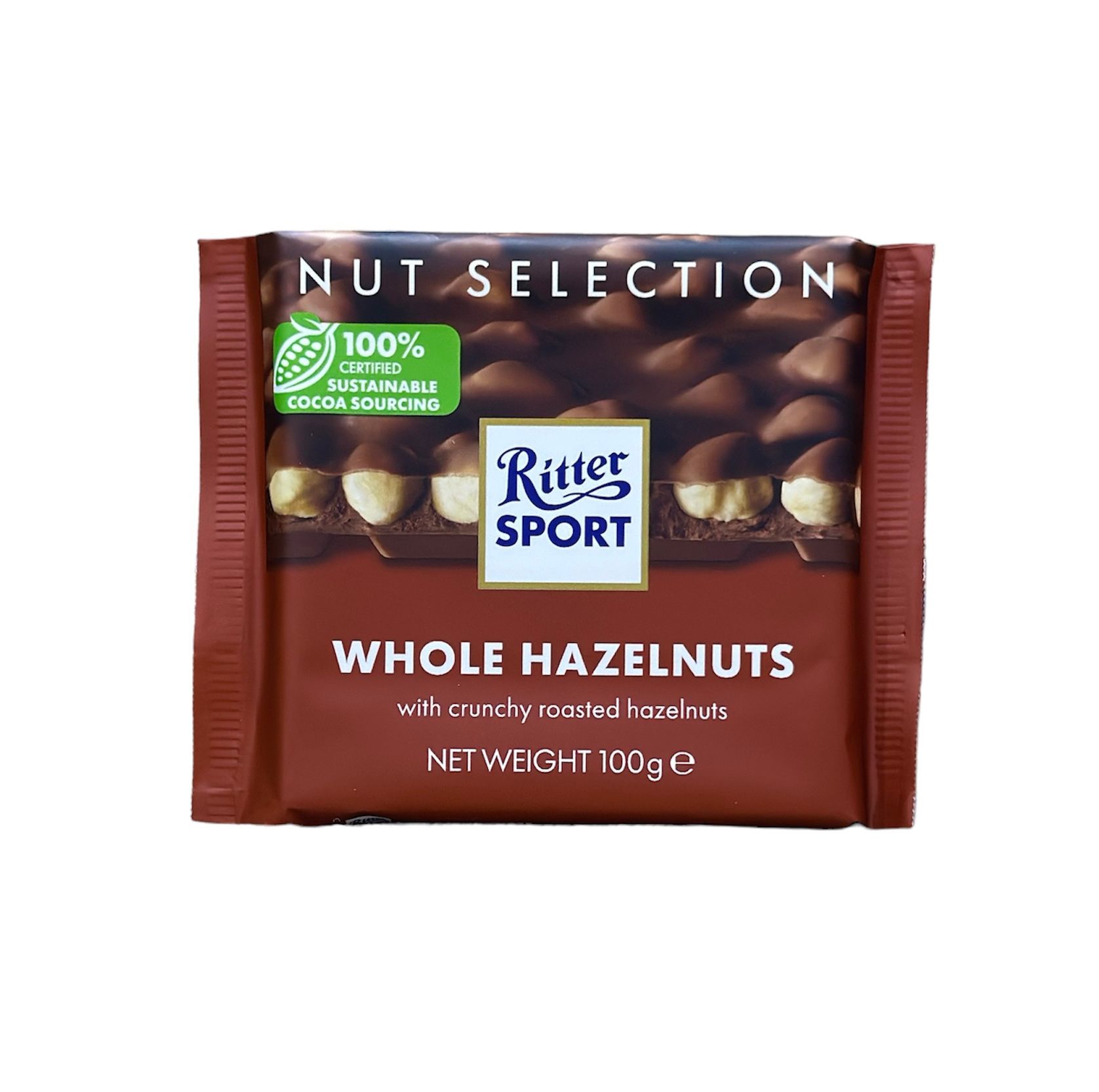 RİTTER SPORT WHOLE HAZELNUTS 100 GR
