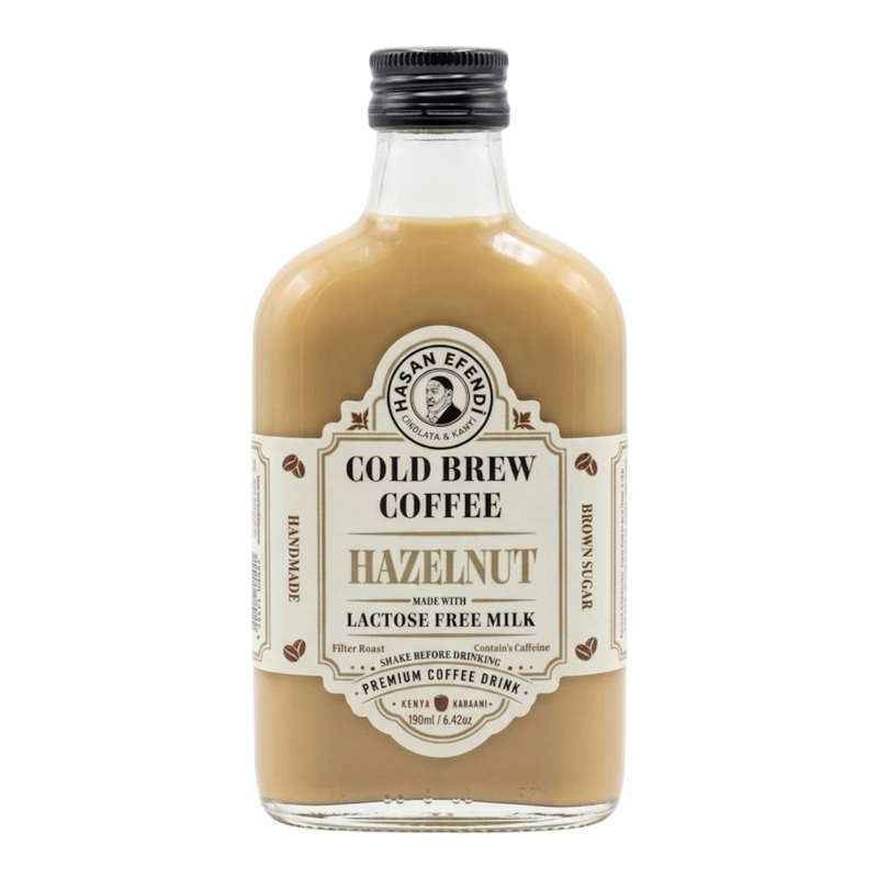 HASAN EFENDİ COLD BREW HAZELNUT COFFEE 190 ML