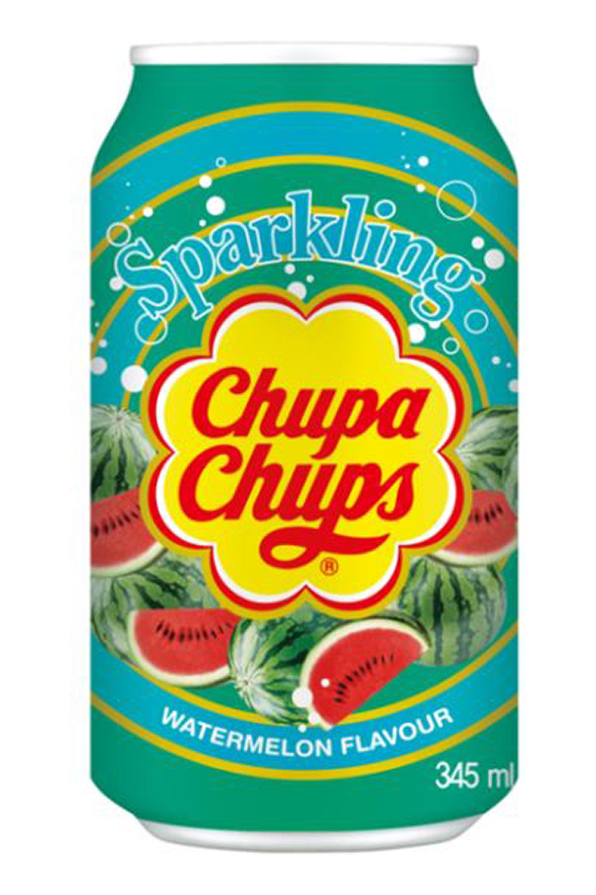 Chupa Chups Sparkli̇ng Watermelon Flavour 345 Ml