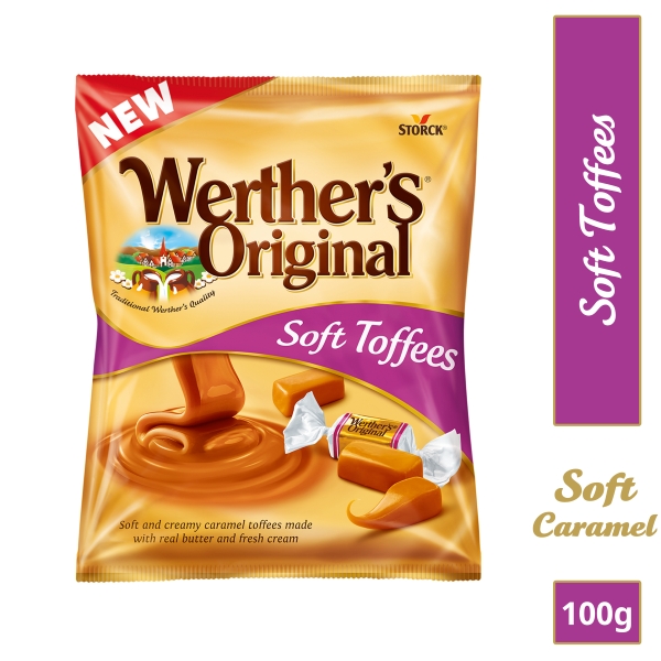 Werther's Orıgınal Caramel Soft Toffees 100 Gr