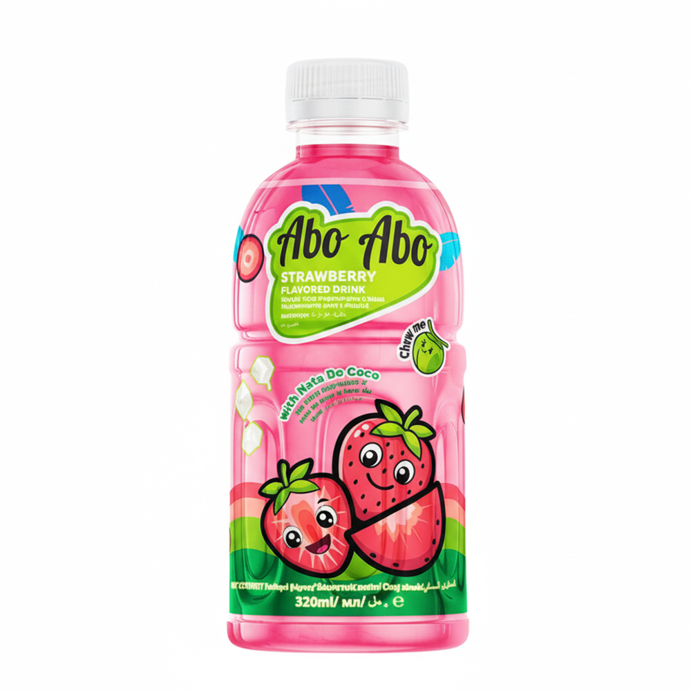 ABO ABO STRAWBERRY FLAVORED DRINK 320 ML