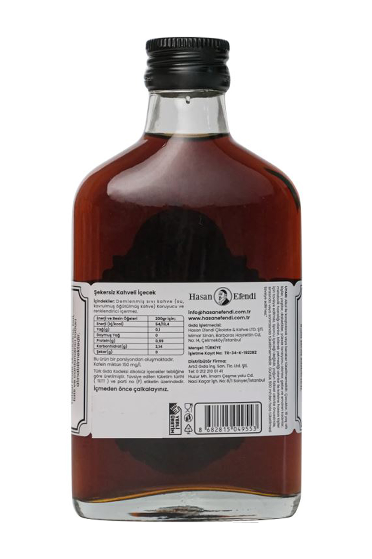 Cold Brew Coffee ( Sade ) 190 Ml