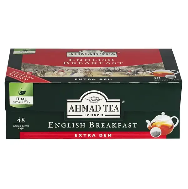 AHMAD TEA ENG.BREAKFAST 48'Lİ DEMLİK POŞET ÇAY