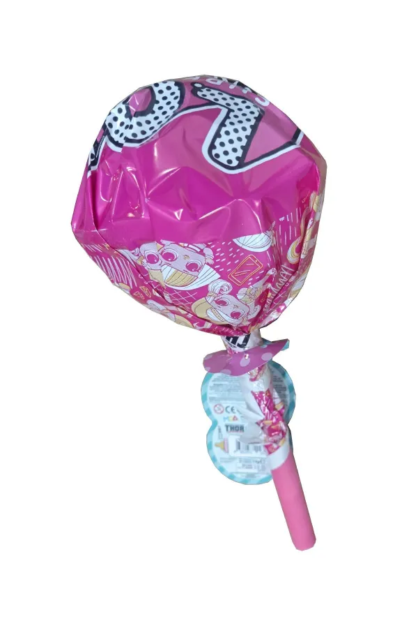 LOL Sürprize Şeker Hediyeli Mega Lolipop 15 gr