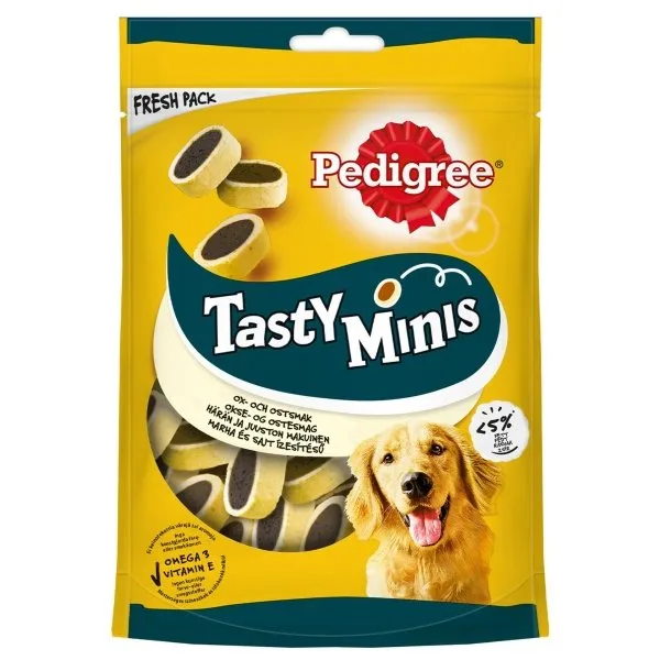 Pedigree Tasty Minis Cheesy Nibbles 140 Gr