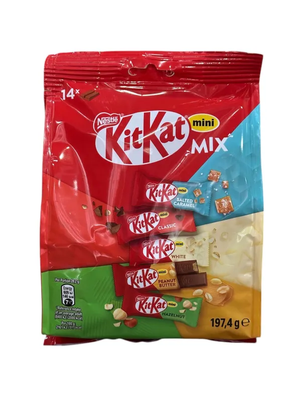 Nestle Kitkat Mini Mix 197,4 Gr