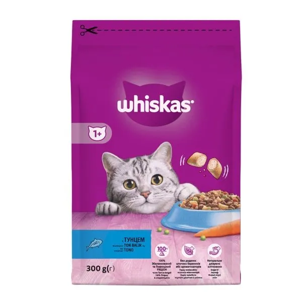 Whiskas Kuru Ton Balık & Sebze 300 Gr