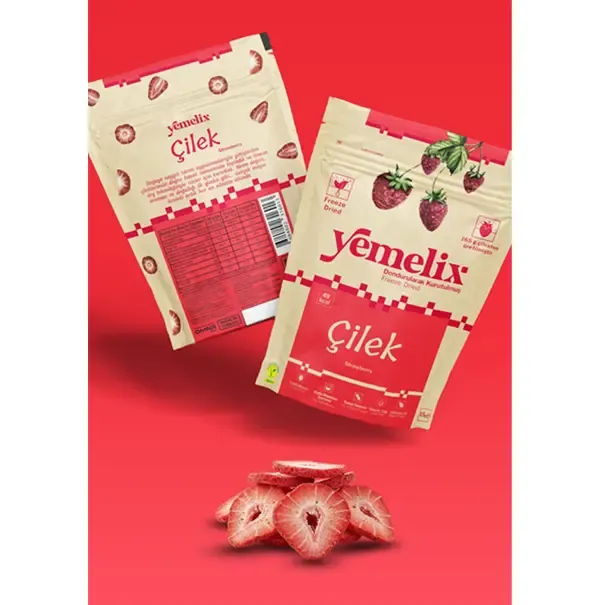 YEMELİX DONDURULARAK KURUTULMUŞ ÇİLEK 15 GR 