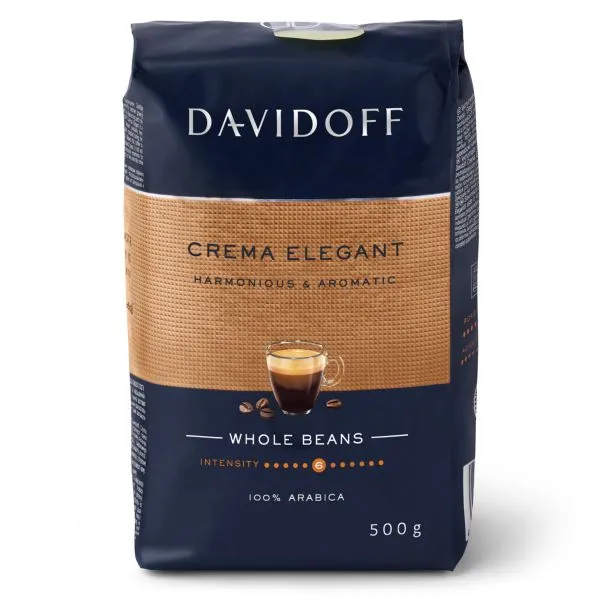 Davidoff Cafe Crema Elegant Çekirdek Kahve 500 Gr