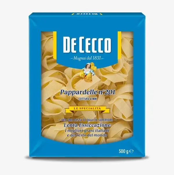 Dececco Pappardelle Geniş Erişte Makarna 500 Gr