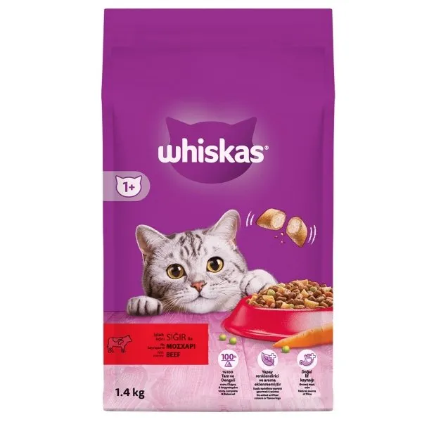 Whiskas Kuru Biftek 1400 Gr