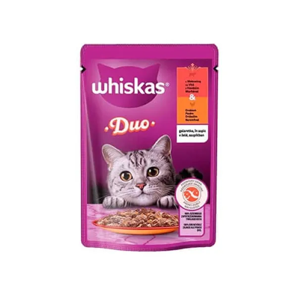 Whiskas Pouch Tastymix Duo Sığırlı & Kümes Hayvanlı 85 Gr