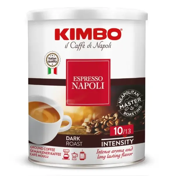 KİMBO ESPRESSO NAPOLİ FİLTRE KAHVE TENEKE KUTU 250 GR 