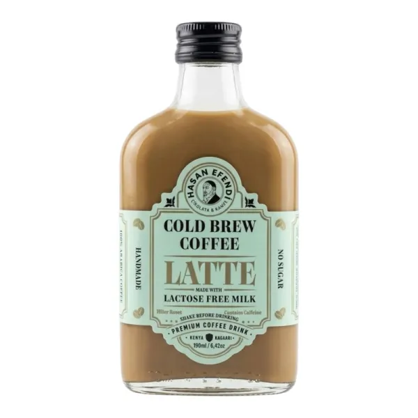 HASAN EFENDİ COLD BREW LATTE COFFEE 190 ML