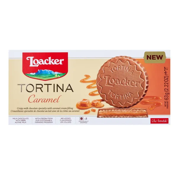 Loacker Tortına Caramel 63 Gr 