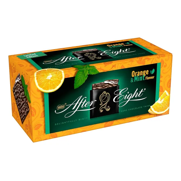 NESTLE AFTER EIGHT ORANGE &amp; MİNTY ( PORTAKAL &amp; NANELİ ) 200 GR
