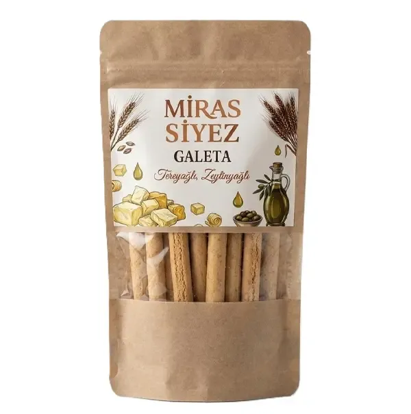 MİRAS SİYEZ TEREYAĞLI,ZEYTİNYAĞLI GALETA 100 GR 