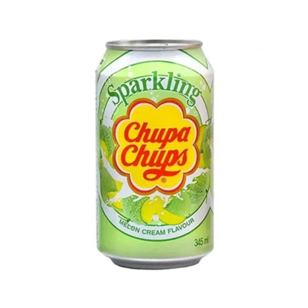 CHUPA CHUPS SPARKLİNG MELON & CREAM FLAVOUR 345 ML