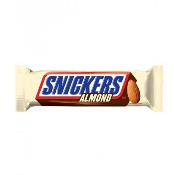 Snickers Almond Chocolate Bar 45 Gr