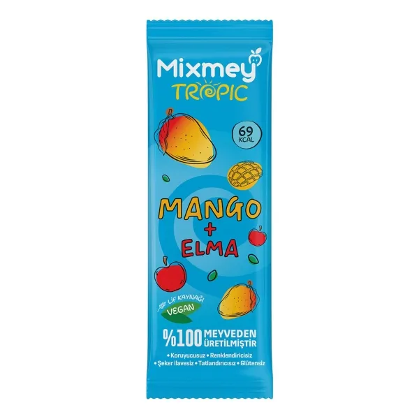 Mixmey Tropic Meyve Bar Mango & Elma 20 gr