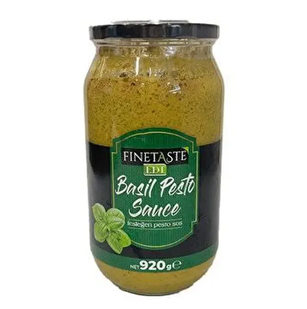 Fine Taste Basil Fesleğen Pesto Sos Edt 920 Gr
