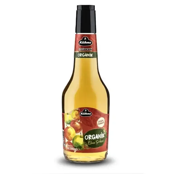 KÜHNE ORGANİK ELMA SİRKESİ 500 ML CAM 