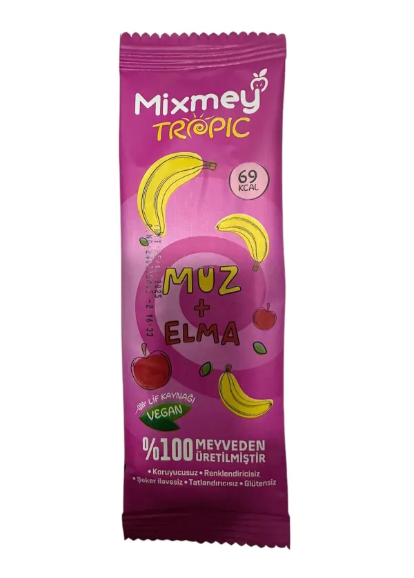 Mixmey Tropic Meyve Bar Muz & Elma 20 Gr