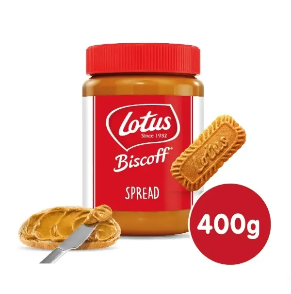 Lotus Biscoff Creamy Spread Smooth 400 Gr 