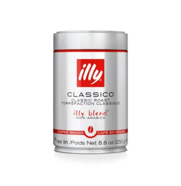 Illy Classic Roast (Kavrulmuş Çekirdek Kahve) Teneke 250 gr