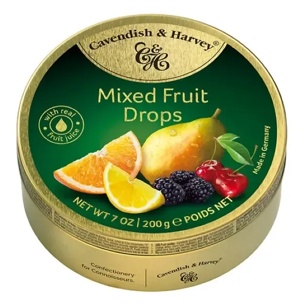 Cavendish & Harvey Citrus Fruit Drops (Karişik Limon) 200 gr