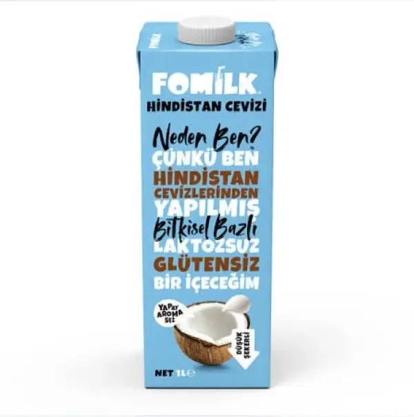 Fomilk Hindistan Cevizi Sütü 1 Lt