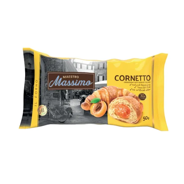 Maestro Massimo Cornetto Apricot (Kruvasan Kayisi) 45 Gr