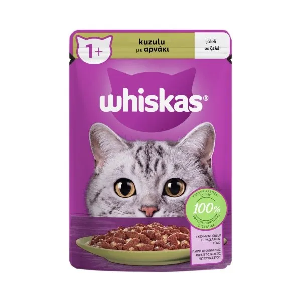 Whiskas Pouch Kuzulu 85 Gr