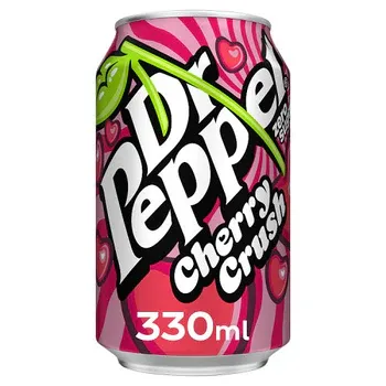 DR PEPPER CHERRY CRUSH ZERO SUGAR CAN 330 ML  SKT (31.07.2026)