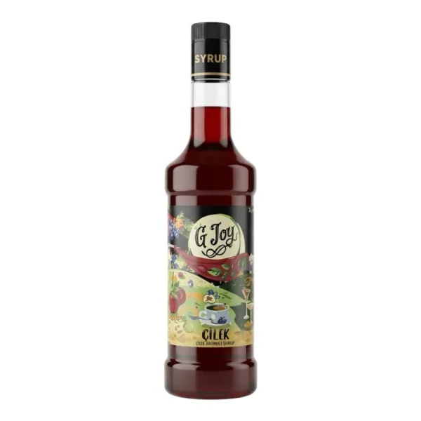 G-JOY ÇİLEK AROMALI KAHVE ŞURUBU 800 ML 