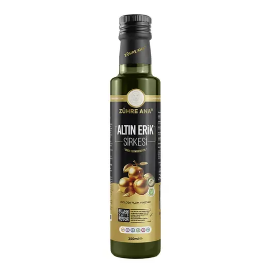 ZÜHRE ANA ALTIN ERİK SİRKESİ 250 ML 