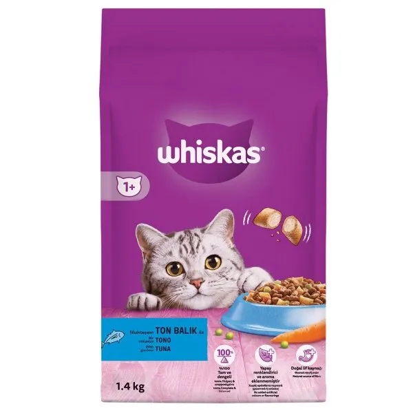 Whiskas Kuru Ton Balık 1400 Gr
