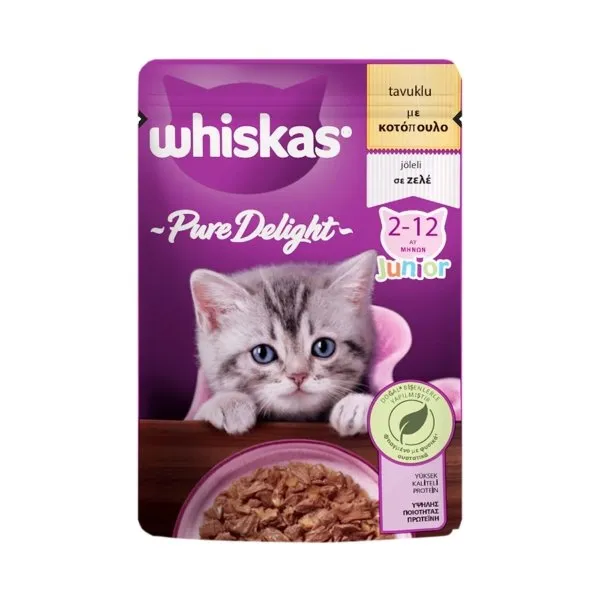 Whiskas Pouch Güveç Tavuklu Yavru 85 Gr