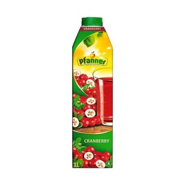 PFANNER CRANBERRY VEGAN 1LT.MEYVE SUYU