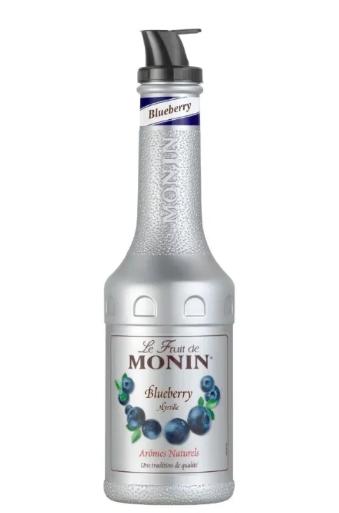 Monin Le Fruit Blueberry (Yaban Mersini Püresi) 1000 ml Pet
